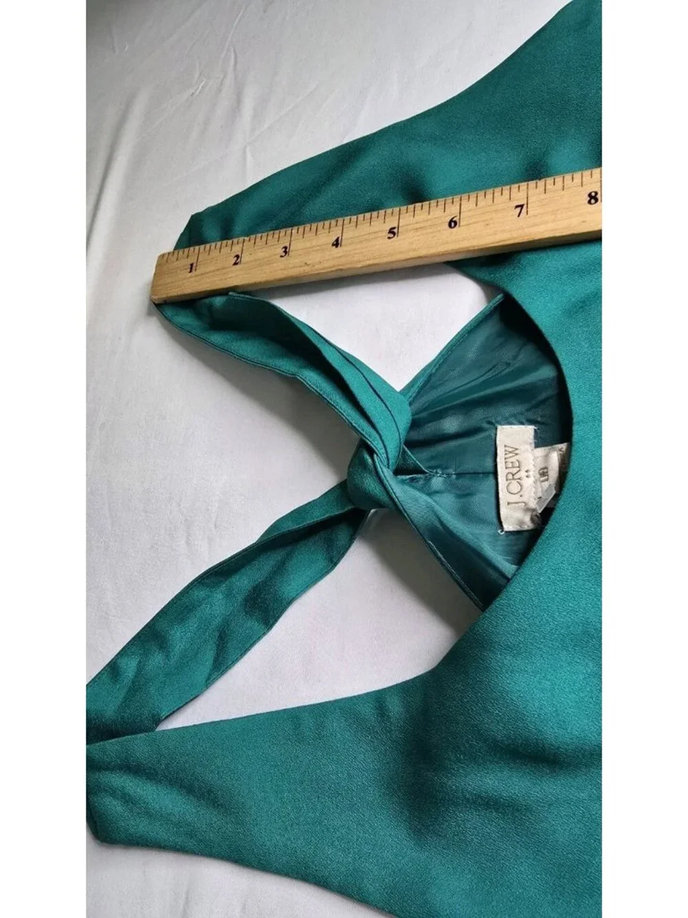 J. Crew Green Cross Back Shift Dress Size 00